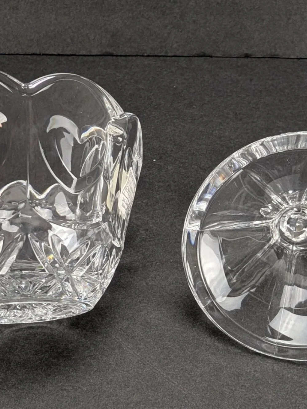 Vintage Fifth Avenue Lead Crystal Cherish 6-1/4